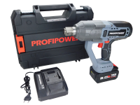 Аккумуляторный гайковерт бесщеточный ударный E0189 PROFIPOWER T-2500N