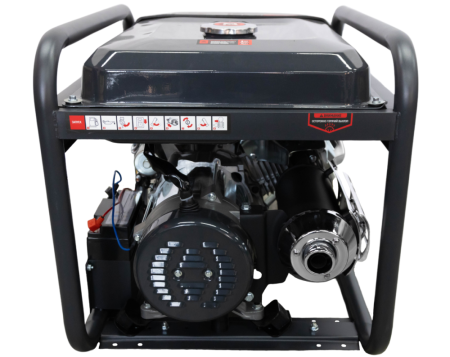 Генератор бензиновый VERTON POWER GG7500ES (6,0/6,5 кВт, 230В, 17л.с., ручной и электрический старт, медь, 12В,бак 22л, счетчик моточасов)