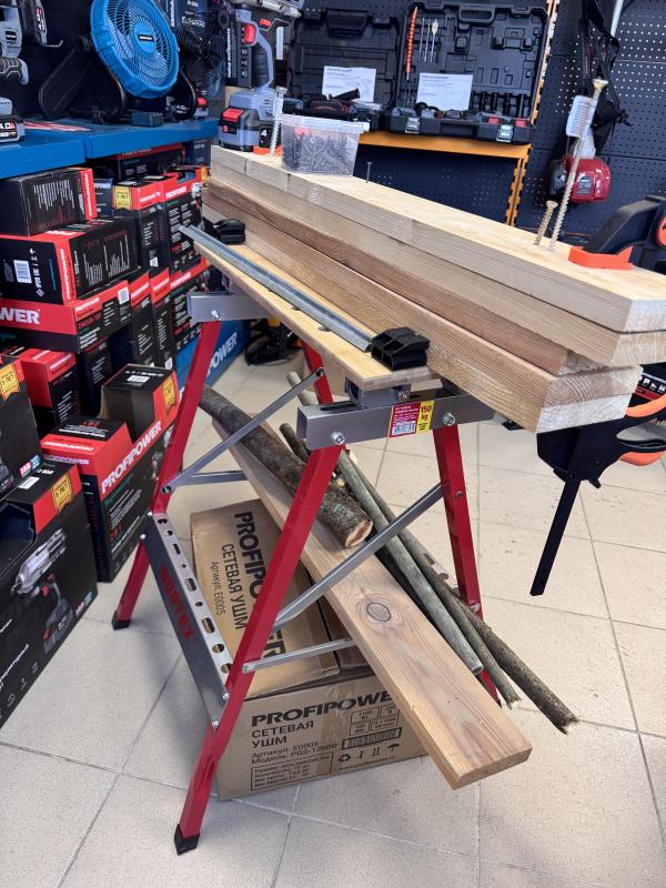 Верстак на тестовой зоне