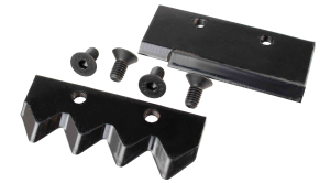 Ножи для грунта VERTON GDK-250  (прямые ножи,2 шт/уп, ДШВ 90*30*4 мм, кол-во винтов 4, рез ножа 6*1*12, посадочн. отв. 2, расстояние между посадочн. отв. 30 мм)