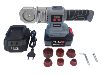 Аккумуляторный аппарат для сварки пластиковых труб E0148 ProfiPower MKLDF-18B