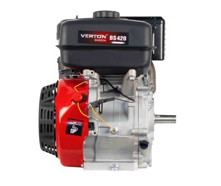 Двигатель VERTON GARDEN BS-420 (раб.V двиг.420см3,макс. мощн.11кВт/15л.с,d вала 25мм,V топ.бака 6 л.ручн. зап.)
