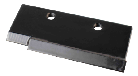 Ножи для грунта VERTON GDK-250  (прямые ножи,2 шт/уп, ДШВ 90*30*4 мм, кол-во винтов 4, рез ножа 6*1*12, посадочн. отв. 2, расстояние между посадочн. отв. 30 мм)