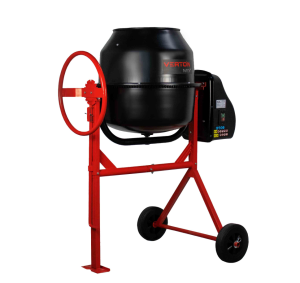 Бетоносмеситель VERTON MIX СМ-160 (мощность 700 Вт,венец чугунный,V бака 160л, d барабана 570 мм)