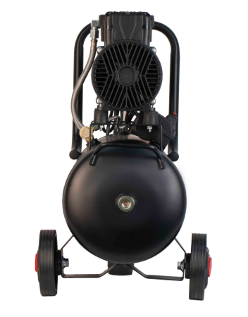 Компрессор безмасляный Verton Air AC-24/260 (230/50 В/Гц, б/масл. 260л/мин, V 24 л, макс. дав.8 бар, мощн. 1,1кВт, част. вращ. двиг. 2850 об/мин,рапид/быстросъем, асинх. однофаз.)