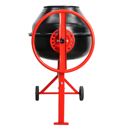 Бетоносмеситель VERTON MIX СМ-90 (мощность 400 Вт,венец чугунный,V бака 90л, d барабана 320 мм)