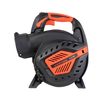 Воздуходувка бензиновая VERTON BW28 (V двигателя 27,6см3,мощность 1,25кВт/1,7л.с,скор.возд.75м/с, произв. в воздух. реж. 680м3/ч,мешок45л,V топ.бака 0,75л)