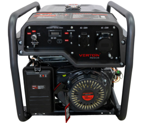 Генератор бензиновый VERTON POWER GG8500ES (7,0/7,5 кВт, 230В, 18л.с., ручной и электрический старт, медь, 12В,бак 22л, счетчик моточасов)