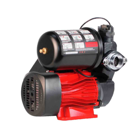 Насосная станция автоматическая Verton AQUA APS400MS (400Вт,230В//50Гц,Q max 43л/мин,V 2л,глуб.8м,Hmax35м,диам. вх./вых.1,давл.1.5 бар,Тmax жидк.0-60°C)