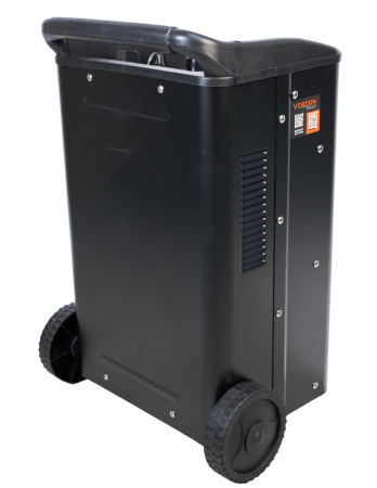 Пуско-зарядное устройство VERTON Energy ПЗУ- 500 (напр.сети 230/50 В/Гц,напр. АКБ 12/24В,емкость зар. АКБ (мин/макс)20-800 Ач,ток зар/зап. 75A/500А,WET/AGM,12В потр.мощн.3,0/6,0кВт,6 реж. зар,IP20)