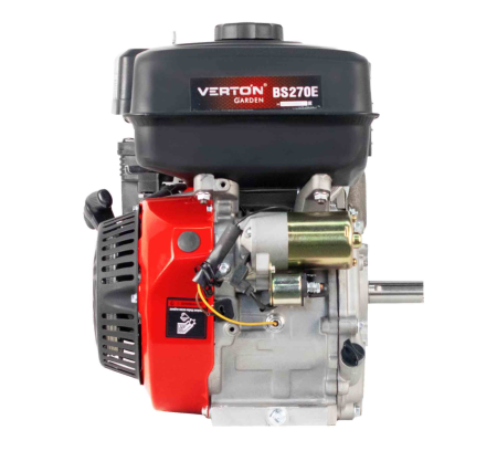 Двигатель VERTON GARDEN BS-270E (раб.V двиг.270 см3,макс. мощн.5.6кВт/9л.с,d вала 25мм,V топ.бака 6 л.ручн/эл. зап.)