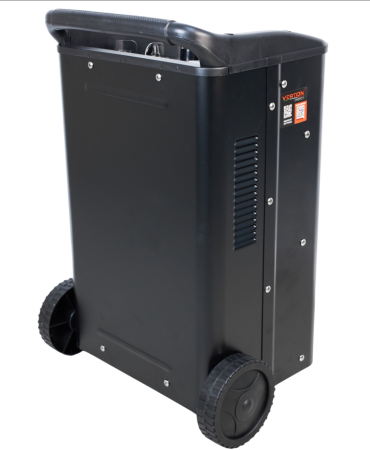 Пуско-зарядное устройство VERTON Energy ПЗУ- 600 (напр.сети 230/50 В/Гц,напр.АКБ 12/24В,емкость зар. АКБ (мин/макс) 20-1000 Ач,макс.ток зар./зап. 90А/600А,WET/AGM,12В потр.мощн.3,6/7,2кВт,6 реж. зар,IP20)