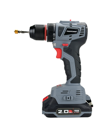 Аккумуляторный шуруповерт бесщеточный T0056 PROFIPOWER MKBL-18B