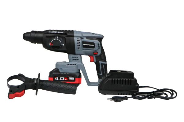 Аккумуляторный перфоратор беcщеточный T0058 PROFIPOWER MKDHR-18V - 2акб 4Ач