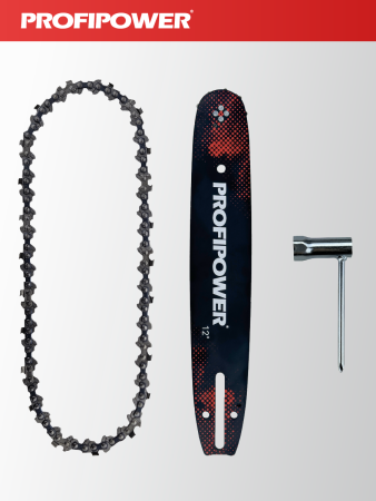 Аккумуляторная цепная пила бесщеточная E0114 PROFIPOWER MKDUC-20V