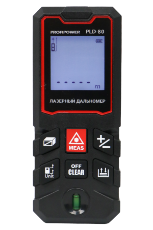 Лазерный дальномер E0269 PROFIPOWER 80 метров PLD-80