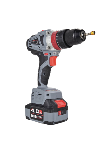 Аккумуляторный шуруповерт бесщеточный ударный E0087 PROFIPOWER MKDHP-18V