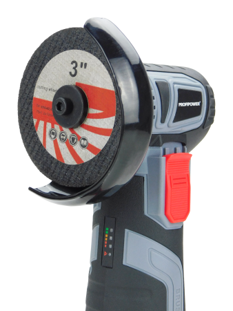 Аккумуляторная бесщеточная E0245 УШМ PROFIPOWER BL-164