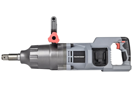 Аккумуляторный бесщеточный ударный гайковерт E0243 PROFIPOWER T-4000NK короткий шпиндель
