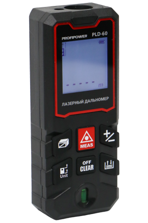 Лазерный дальномер E0268 PROFIPOWER 60 метров PLD-60