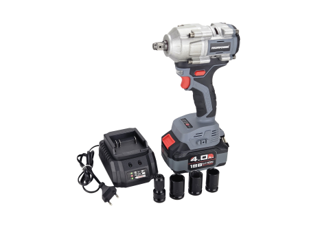 Аккумуляторный гайковерт бесщеточный ударный  E0185 ProfiPower T-500N
