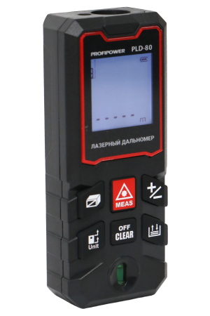 Лазерный дальномер E0269 PROFIPOWER 80 метров PLD-80