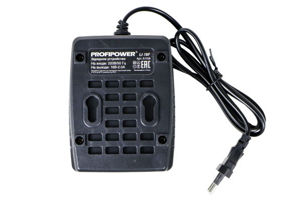 Зарядное устройство для Li-ion аккумуляторов A1158 PROFIPOWER 16V, 2.0Ач, LI-18F