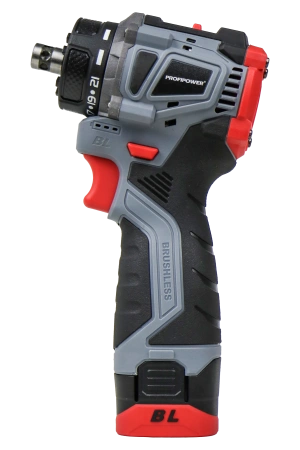 Аккумуляторный бесщеточный шуруповерт Комби PROFIPOWER BL-161C E0249