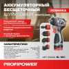 Аккумуляторный бесщеточный шуруповерт Комби PROFIPOWER BL-161C E0249