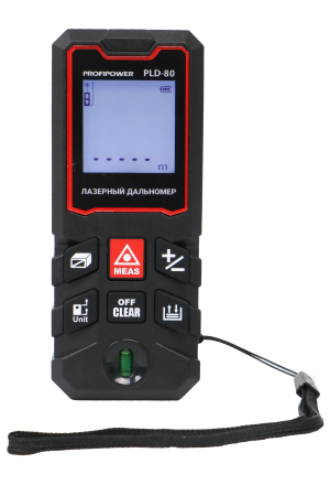 Лазерный дальномер E0269 PROFIPOWER 80 метров PLD-80