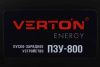 Пуско-зарядное устройство VERTON Energy ПЗУ- 800 (напр.сети 230/50 В/Гц,напр.АКБ 12/24В,емкость зар. АКБ (мин/макс)20-1300 Ач,макс. ток зар/зап. 100A/800А,WET/AGM,12В потр.мощн.6,0/12 кВт,6 реж. зар,IP20)