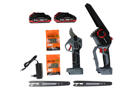 Аккумуляторный бесщеточный E0217 НАБОР 2в1 PROFIPOWER ProfiSet-2G20
