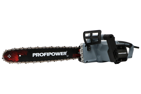 Сетевая цепная пила E0263 PROFIPOWER ПЦ-2400 (2400Вт, 16", 59 звеньев, в коробке)