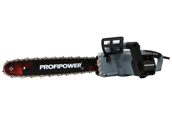 Сетевая цепная пила E0263 PROFIPOWER ПЦ-2400 (2400Вт, 16", 59 звеньев, в коробке)