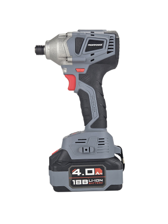 Аккумуляторный винтоверт беcщеточный импульсный E0082 PROFIPOWER MKDTD-18V