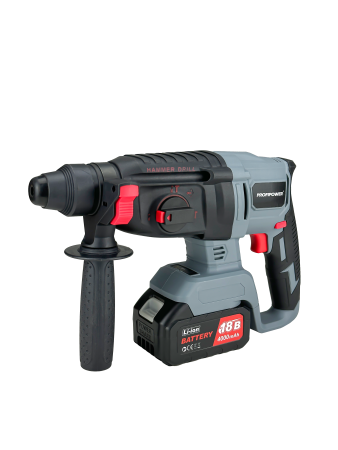 Аккумуляторный перфоратор беcщеточный T0058 PROFIPOWER MKDHR-18V