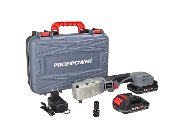 Аккумуляторный угловой гайковерт бесщеточный E0127 ProfiPower CNDTW-18B