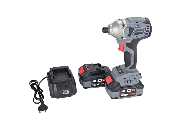 Аккумуляторный винтоверт беcщеточный импульсный E0082 PROFIPOWER MKDTD-18V