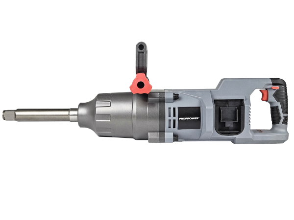 Аккумуляторный бесщеточный ударный гайковерт E0190 PROFIPOWER T-4000N длинный шпиндель