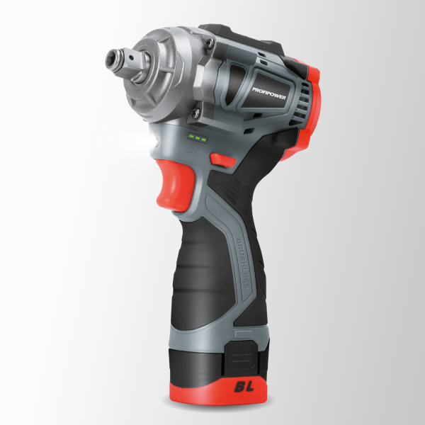 Аккумуляторный бесщеточный ударный гайковерт E0212 PROFIPOWER BL-163