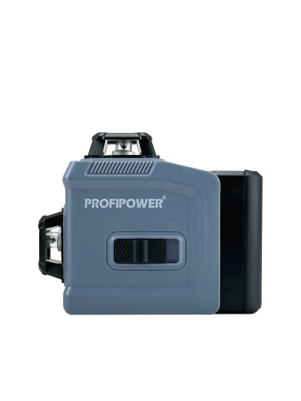 Лазерный нивелир E0214 PROFIPOWER NL-12G + Штатив E0051, Высота 1,5м