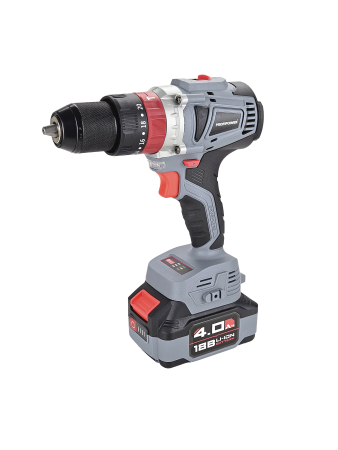 Аккумуляторный шуруповерт бесщеточный ударный E0087 PROFIPOWER MKDHP-18V