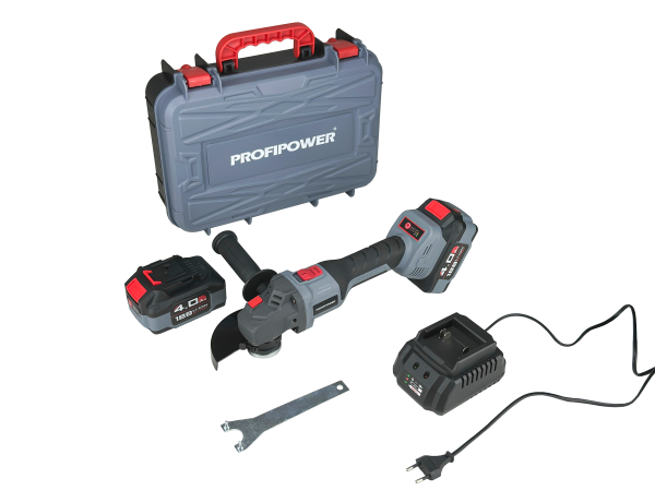 Аккумуляторная УШМ бесщеточная E0080 PROFIPOWER MKDGA-18V