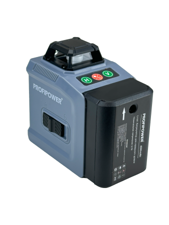 Лазерный нивелир E0214 PROFIPOWER NL-12G + Штатив E0051, Высота 1,5м