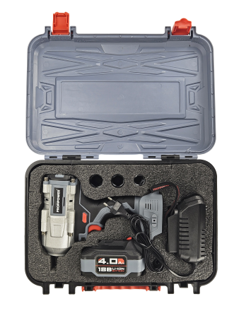 Бесщеточный аккумуляторный ударный гайковерт E0186 PROFIPOWER T-900N