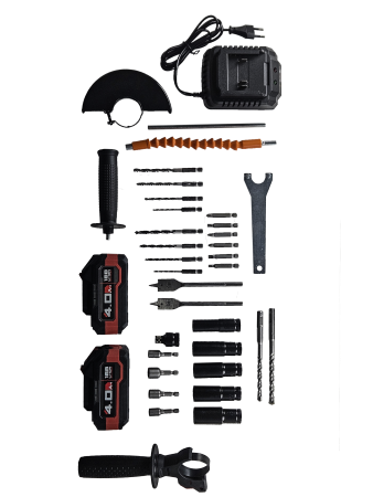 Аккумуляторный бесщеточный E0247 НАБОР 3в1 PROFIPOWER ProfiSet-3E18